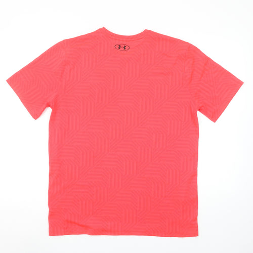 Under Armour Men's Red Short Sleeve Gym T-Shirt Size M