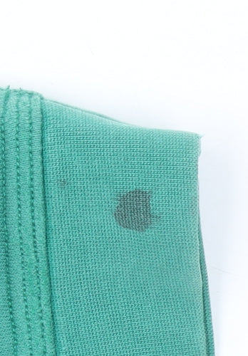 Nike Boys Green Pullover Hoodie XL 158-170cm Cotton Blend Kangaroo Pocket