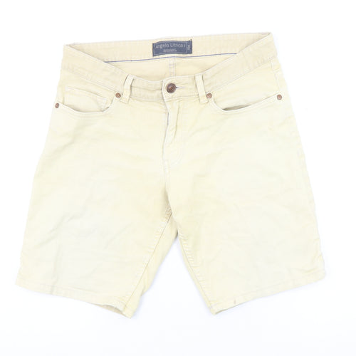 Angelo Litrico Men’s Beige Chino Shorts Size 32 Regular Cotton
