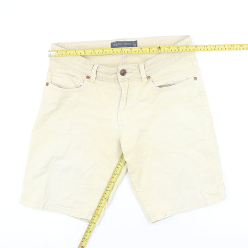 Angelo Litrico Men’s Beige Chino Shorts Size 32 Regular Cotton