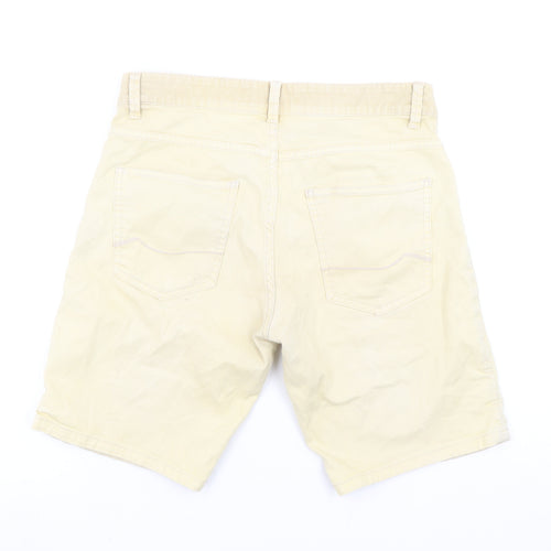 Angelo Litrico Men’s Beige Chino Shorts Size 32 Regular Cotton