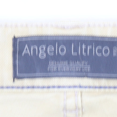 Angelo Litrico Men’s Beige Chino Shorts Size 32 Regular Cotton