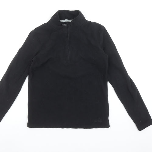 Peter Storm Womens Black Fleece Pullover Sweatshirt Size 12