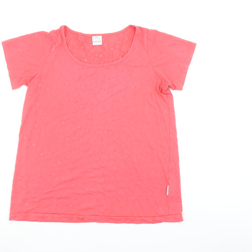 Trespass Womens Pink Short Sleeve Cotton Blend T-Shirt M