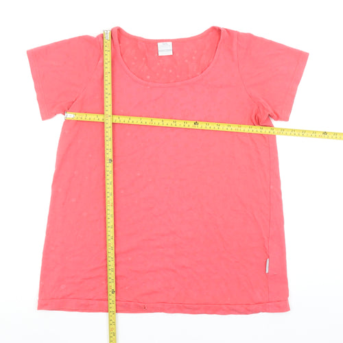 Trespass Womens Pink Short Sleeve Cotton Blend T-Shirt M