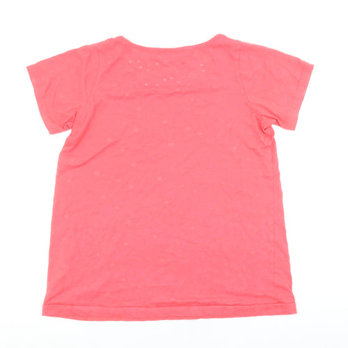 Trespass Womens Pink Short Sleeve Cotton Blend T-Shirt M