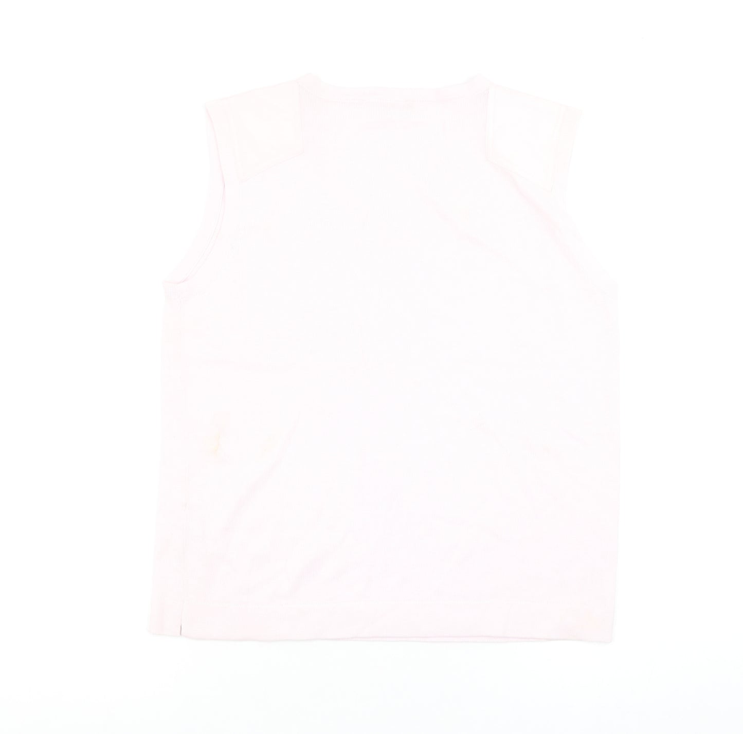 Daily Sports Women’s Pink V-Neck Sleeveless Knit Tank Top M