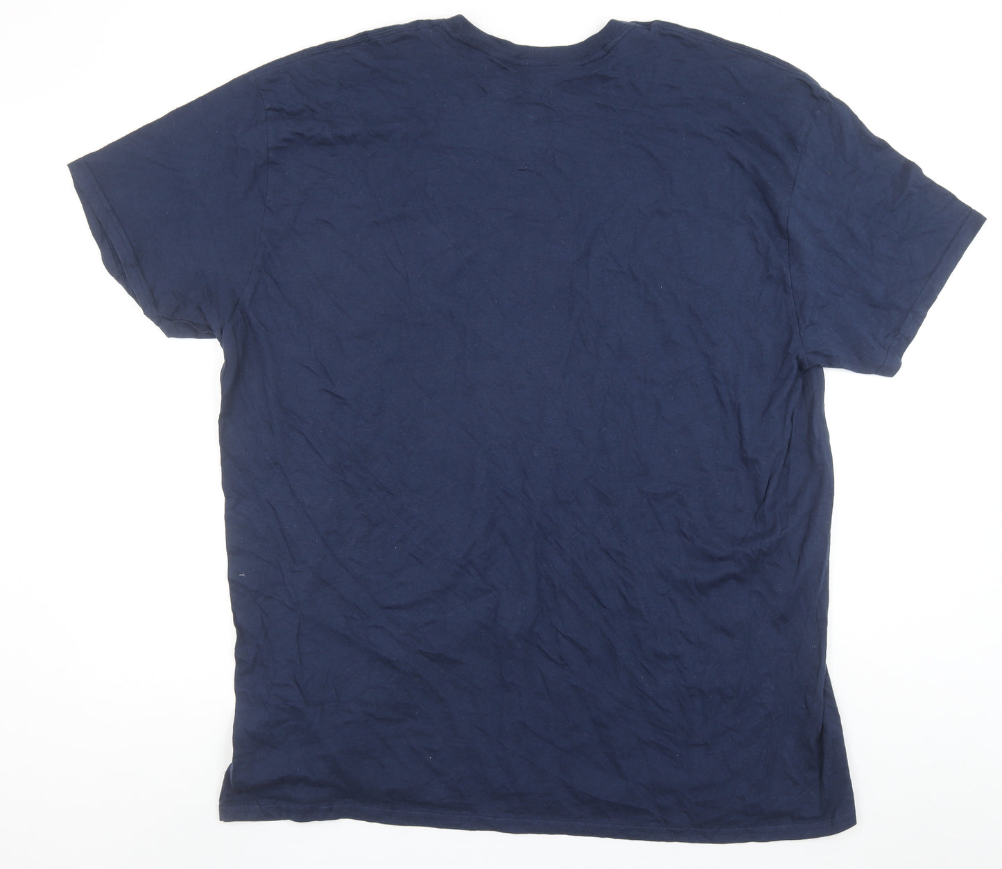 UEFA Champions League Madrid 19 Blue Men's 3XL Graphic T-Shirt