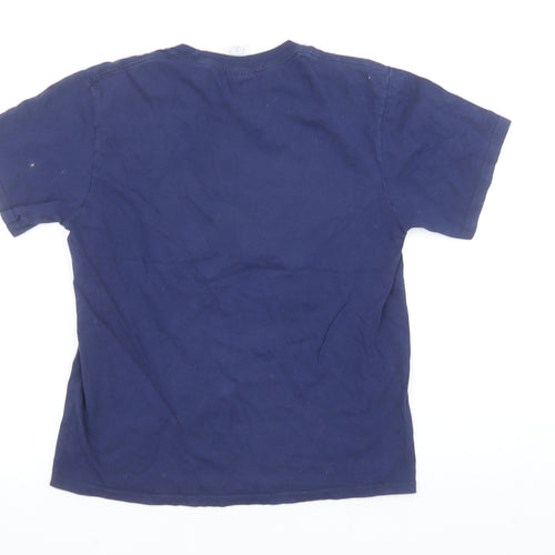 Port & Company Women's Blue Coca-Cola Graphic T-Shirt Size S