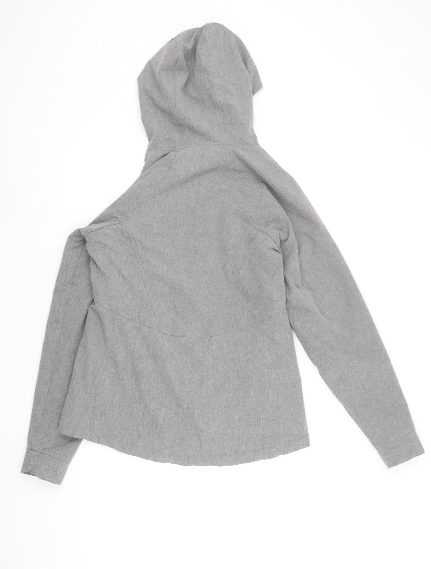 Kirkland Signature Women's Grey Softshell Hooded Jacket Size S