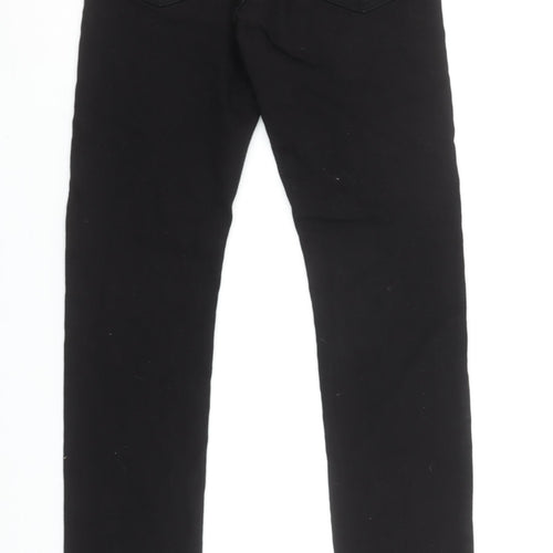 Frame Denim Men's Black Slim Jeans Size 30R Classic 5-Pocket Design