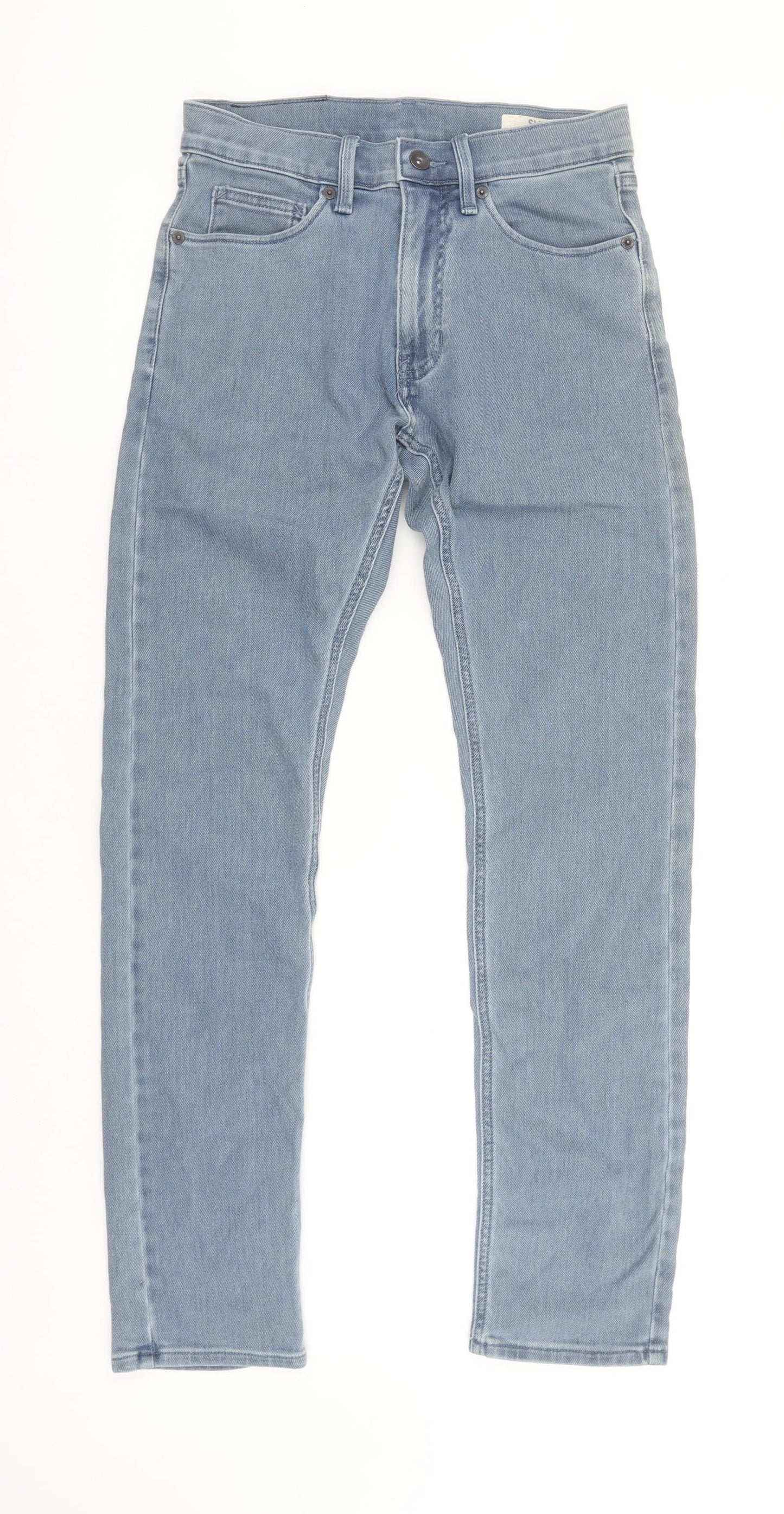 Marks and Spencer Men’s Blue Slim Fit Jeans W28 L31 Denim