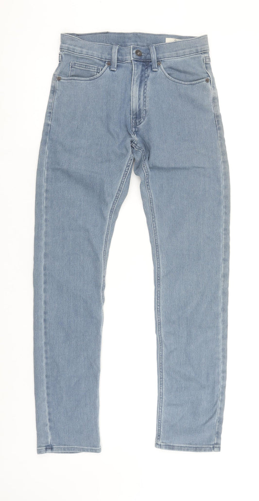 Marks and Spencer Men’s Blue Slim Fit Jeans W28 L31 Denim