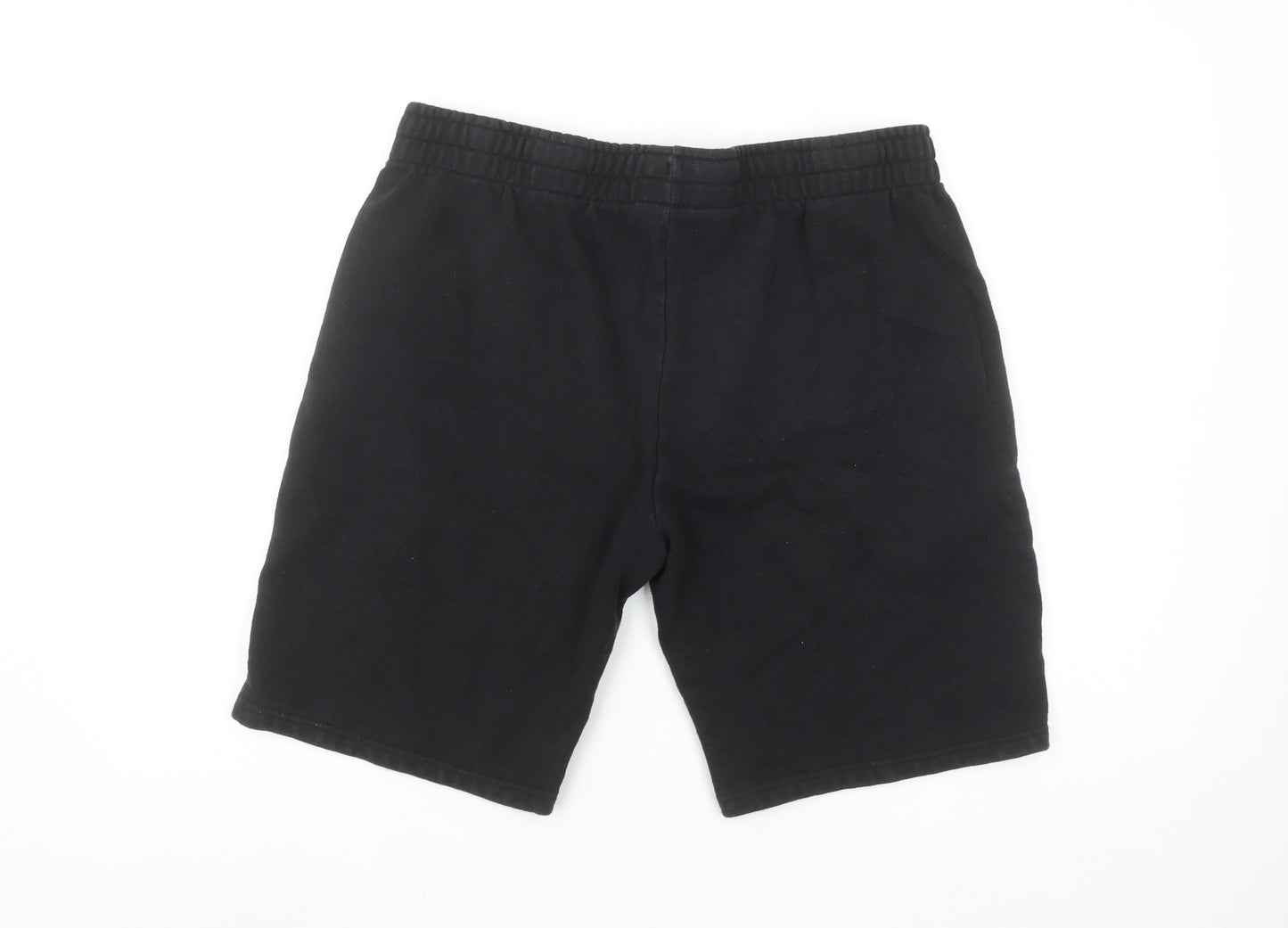 Ellesse Men’s Black Sweat Shorts L Regular Fit Casual Sportswear