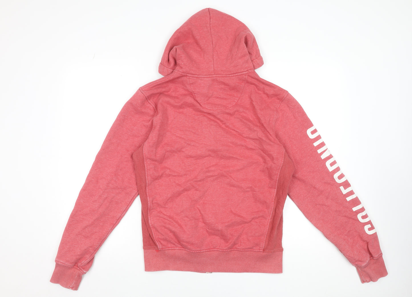 SoulCal & Co Women’s Pink Full Zip Hoodie Size M Cotton Blend