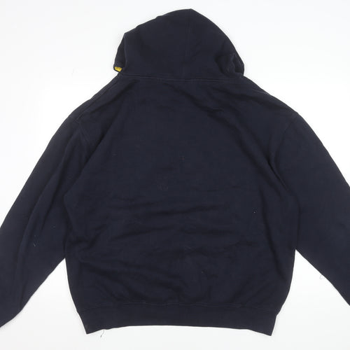 Stadium Athletics Men’s Blue 2XL Pullover Hoodie Michigan Logo Sweatshirt
