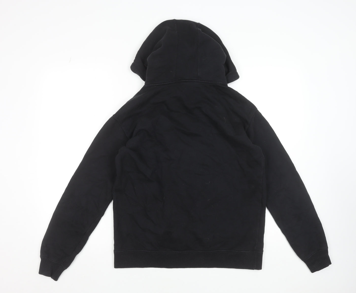Champion Men's Black Small Pullover Hoodie with Embroidered Logo