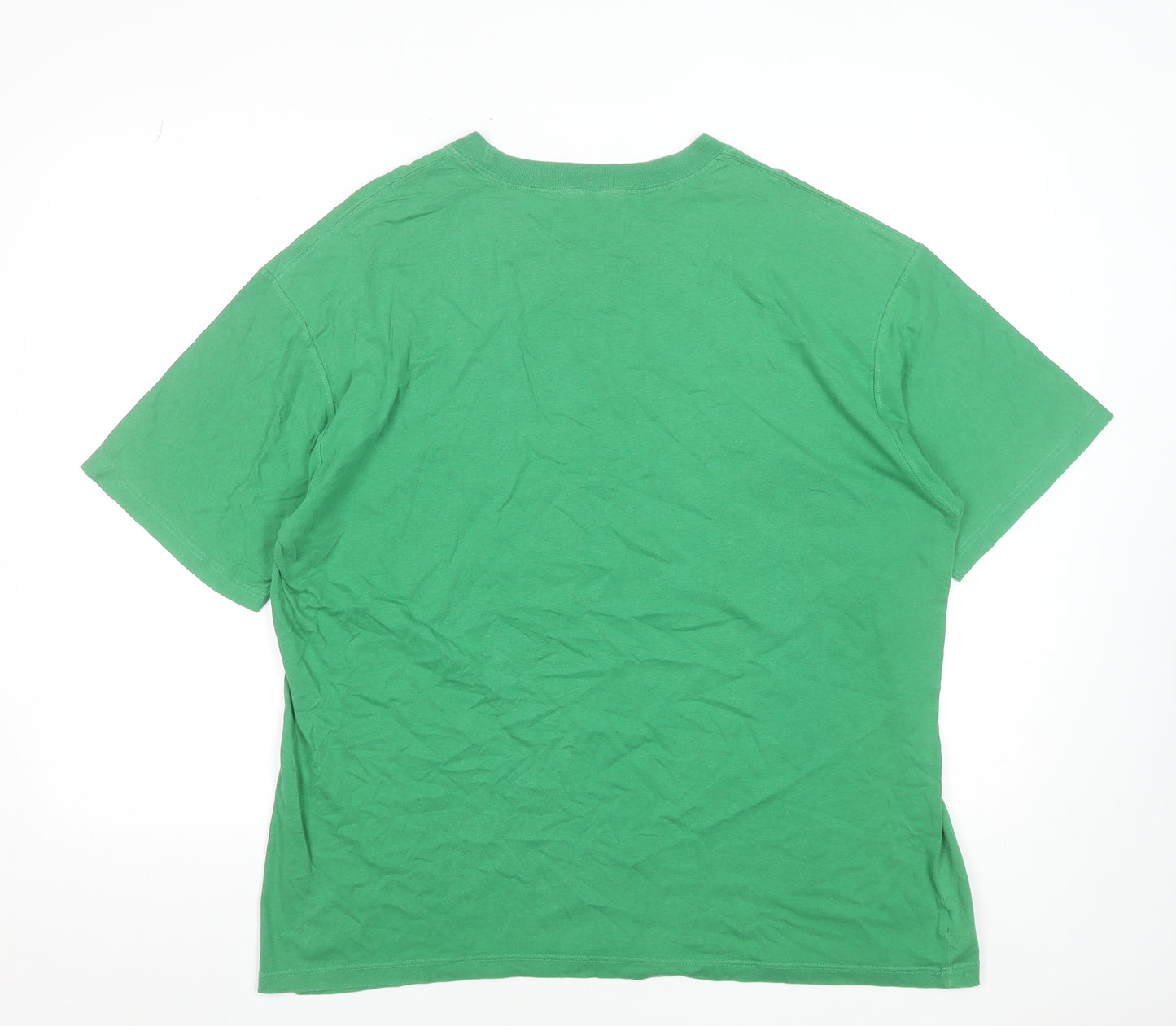 Marks and Spencer Men's Green XL California Surf Club Vintage T-Shirt