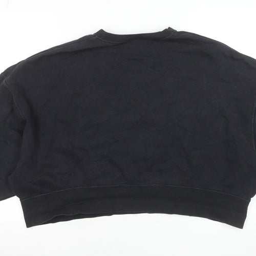 Nike Men's Black Crew Neck Pullover Sweatshirt Size M