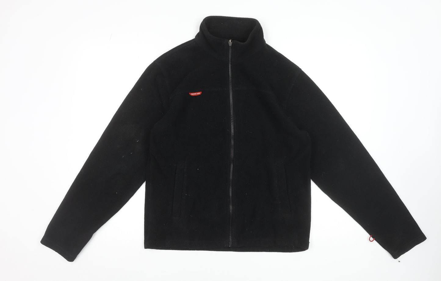 Rockport XCS Men's Black Fleece Full Zip Jacket Size S