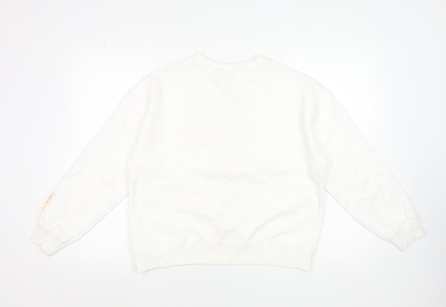 Zara Disney Girls White Mickey Mouse Pullover Sweatshirt 13-14 Years