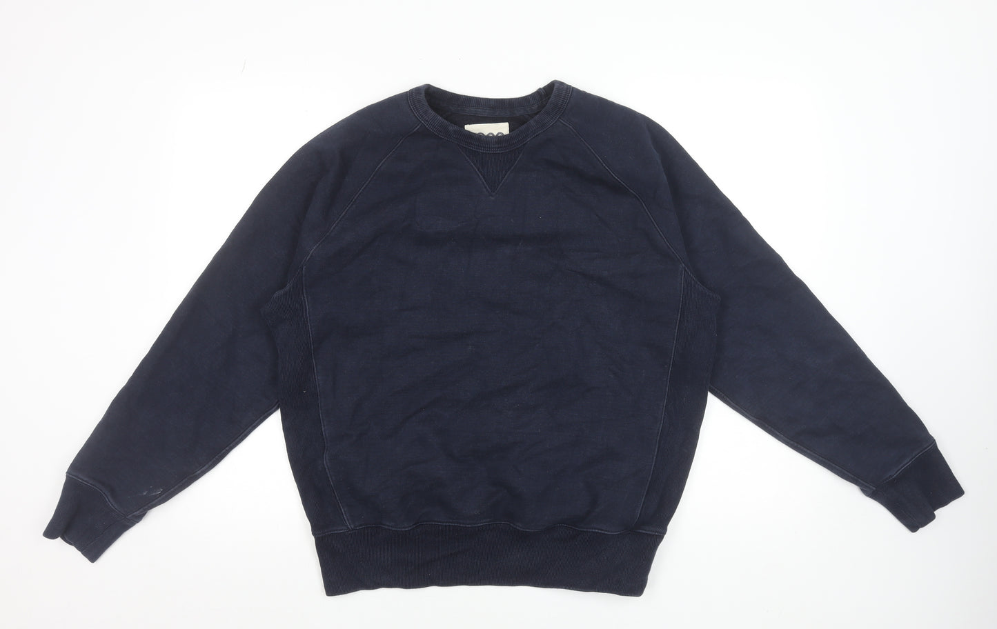 Gap Men's Blue Crew Neck Pullover Sweatshirt Size M Classic Fit