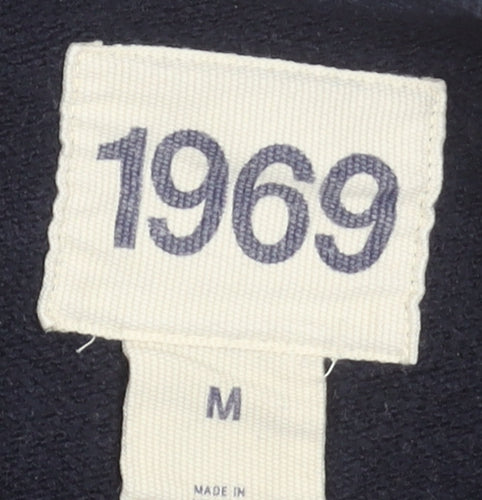 Gap Men's Blue Crew Neck Pullover Sweatshirt Size M Classic Fit