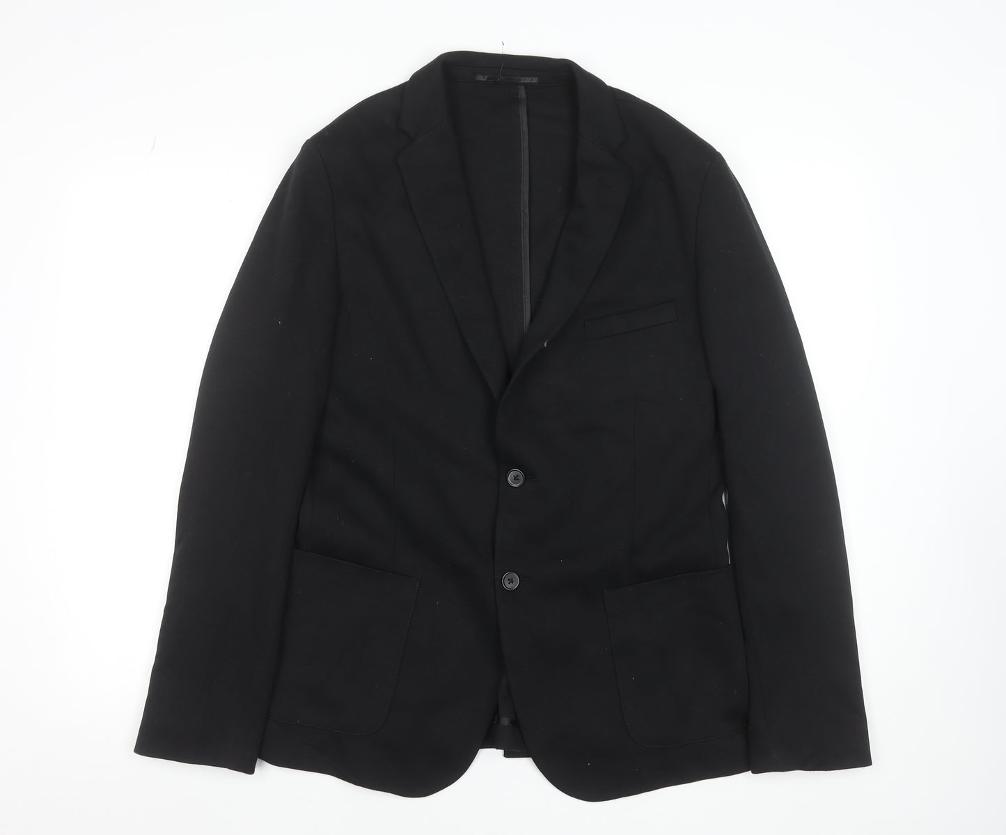 Burton Menswear London Men's Black 40R Regular Fit Blazer Jacket