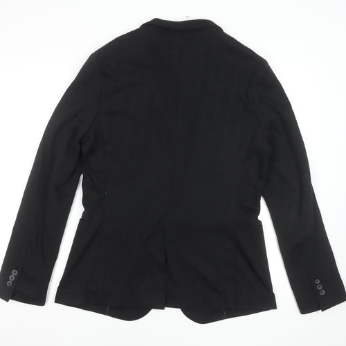 Burton Menswear London Men's Black 40R Regular Fit Blazer Jacket