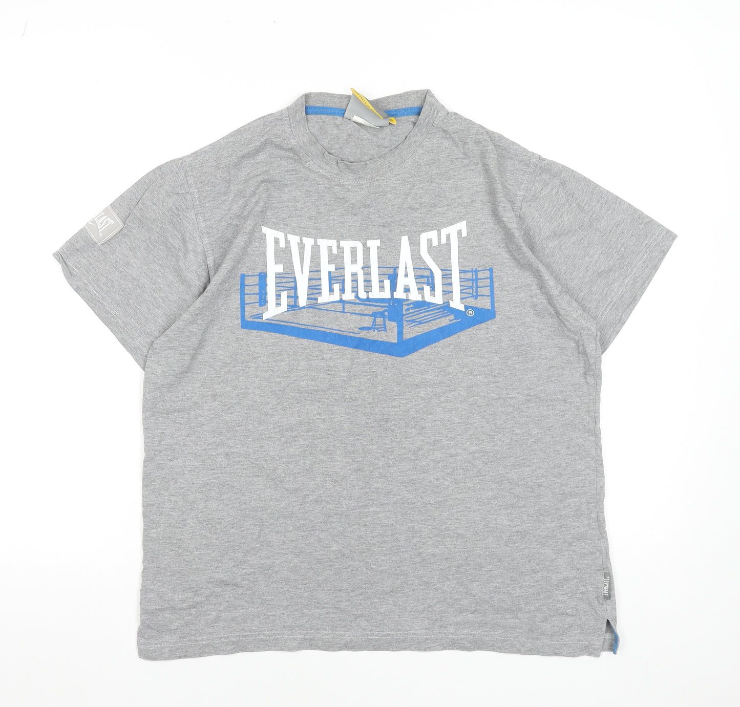 Everlast Men’s Grey Short Sleeve Crew Neck Sports T-Shirt Size S