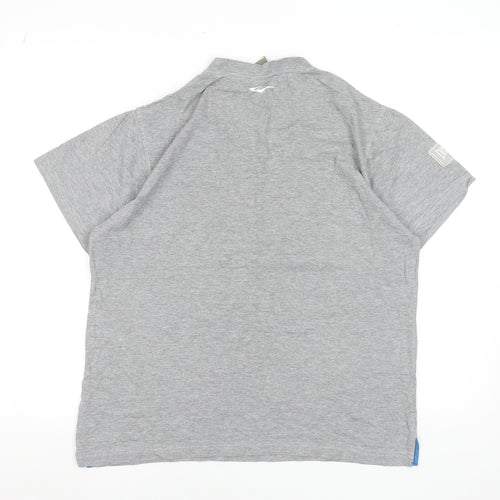Everlast Men’s Grey Short Sleeve Crew Neck Sports T-Shirt Size S