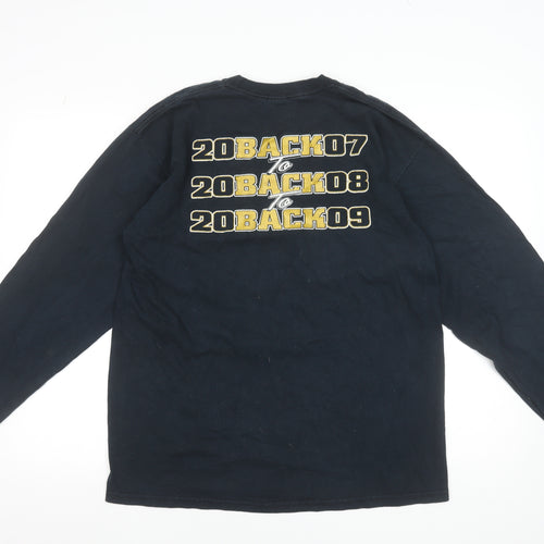 Henry County Football 2009 Black Long Sleeve Men's Graphic T-Shirt L