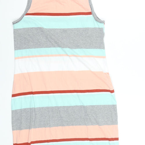 White Stuff Women’s Multicoloured Size 12 Sleeveless Tank Dress