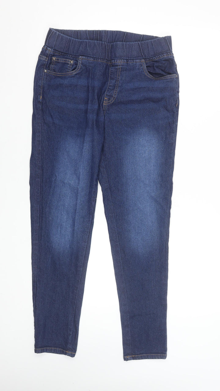The Casual Company Women's Blue Jegging Jeans Size 12-14 Slim Fit Denim