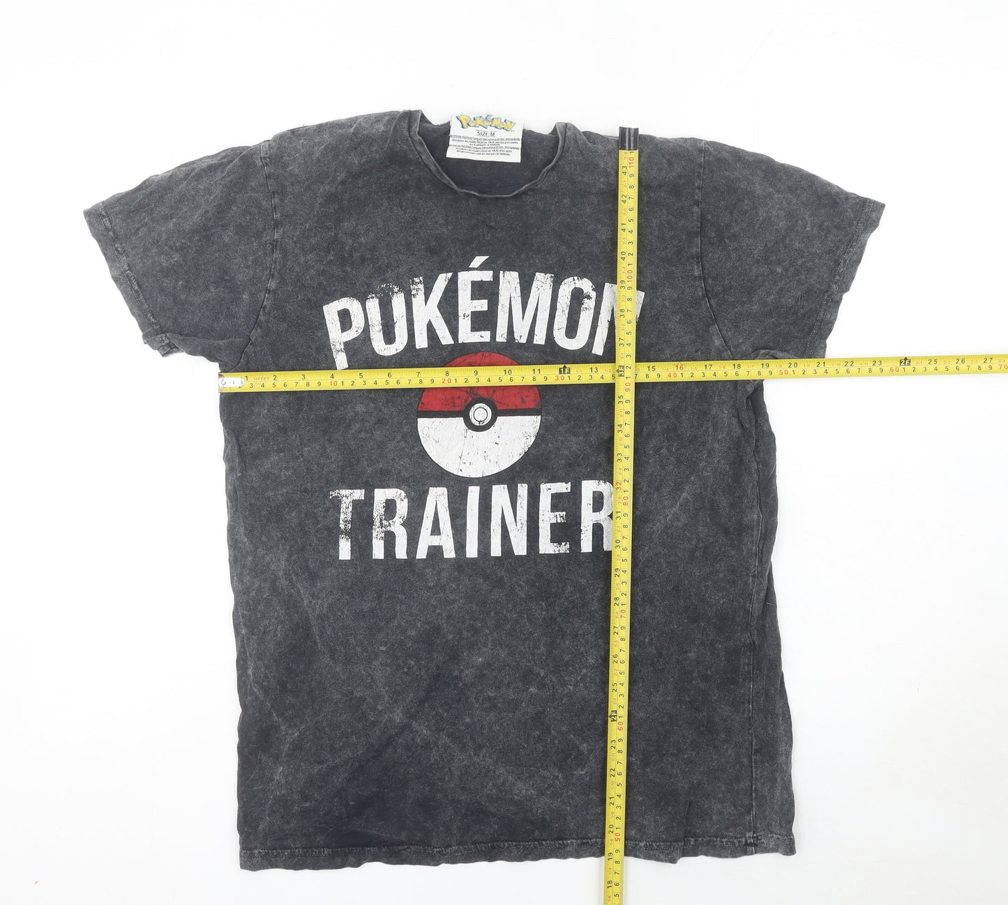 Pokémon Womens Black Graphic T-Shirt by Bioworld Size M Cotton Casual