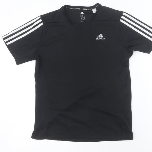 Adidas Men's Black Climalite Running T-Shirt Size S Athletic Fit