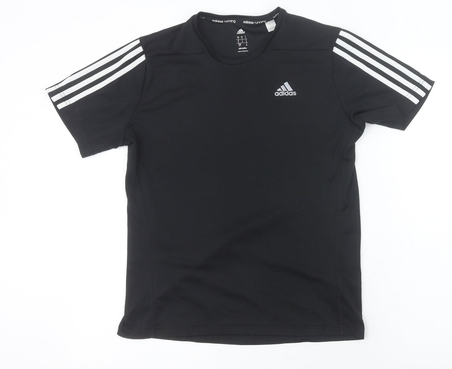 Adidas Men's Black Climalite Running T-Shirt Size S Athletic Fit