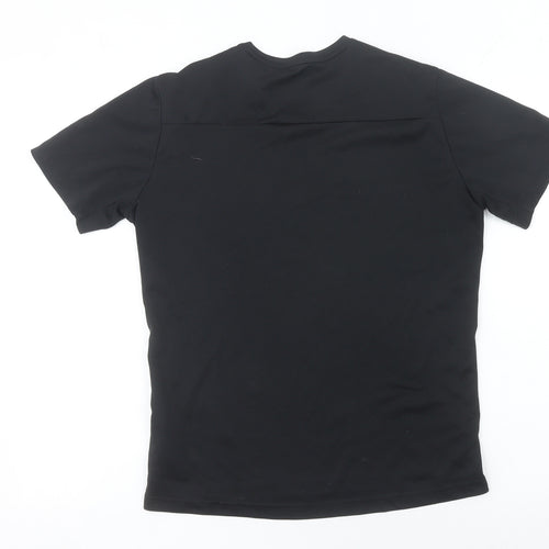 Adidas Men's Black Climalite Running T-Shirt Size S Athletic Fit