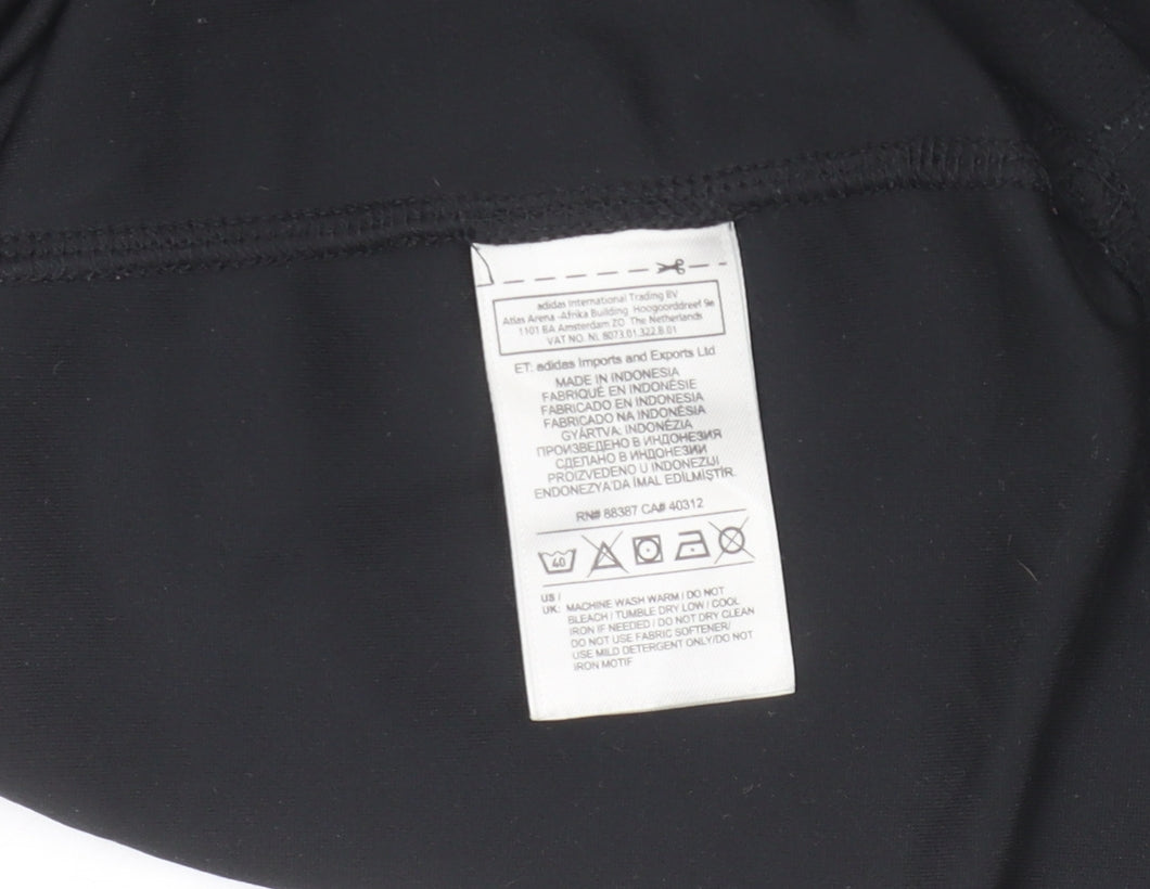 Adidas Men's Black Climalite Running T-Shirt Size S Athletic Fit