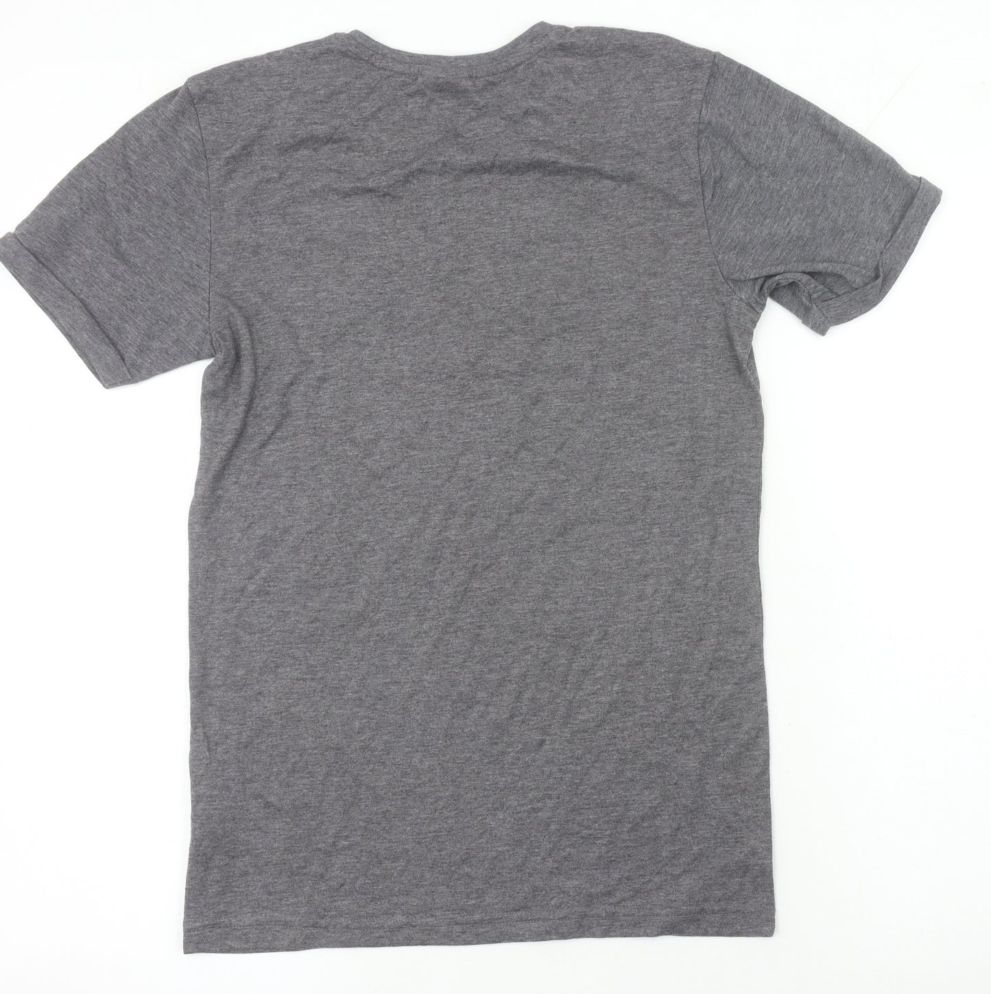 Superman Womens Grey XS Graphic Hero T-Shirt Short Sleeve