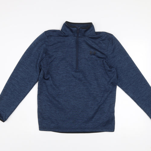 Under Armour Men’s Blue 1/4 Zip Fleece Sweatshirt Size S