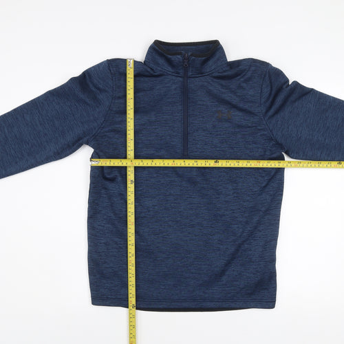 Under Armour Men’s Blue 1/4 Zip Fleece Sweatshirt Size S