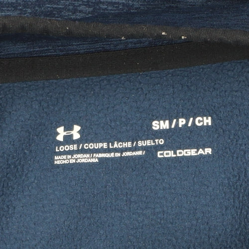 Under Armour Men’s Blue 1/4 Zip Fleece Sweatshirt Size S