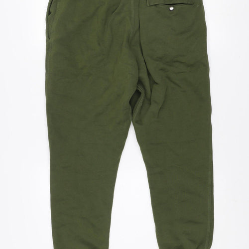 Nike Men's Green Fleece Jogger Activewear Trousers Size L