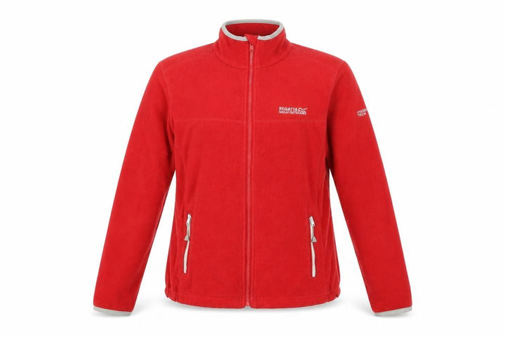 Regatta Great Outdoors Red Full Zip Fleece Jacket UK 10 Women’s