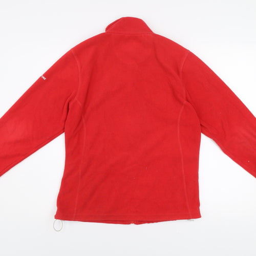 Regatta Great Outdoors Red Full Zip Fleece Jacket UK 10 Women’s