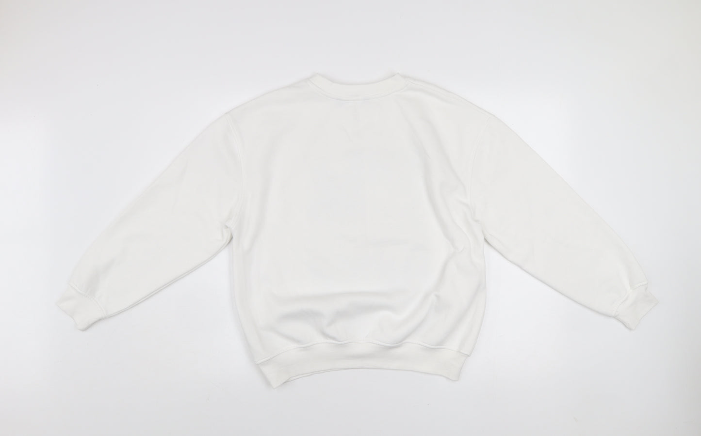 Dunnes Women White XS Pullover Sweatshirt New York City Graphic Print