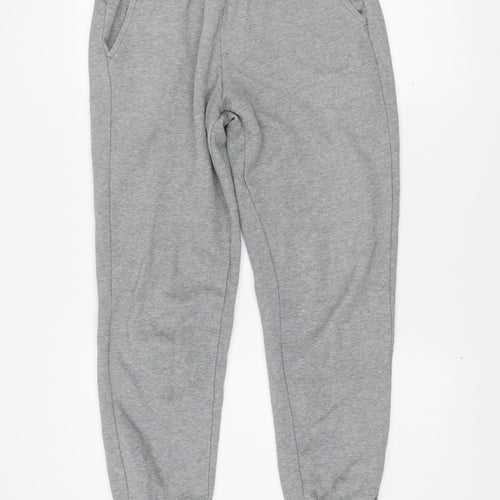 Puma Men's Grey Jogger Sweatpants Size S Stretch Cotton Blend