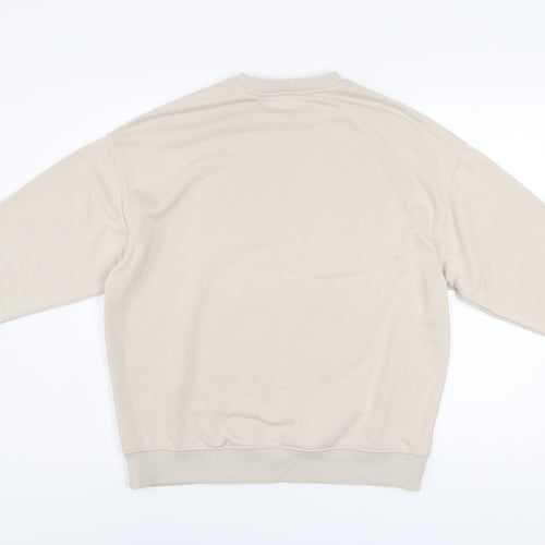 Primark Men’s Beige Graphic Art Pullover Sweatshirt XS
