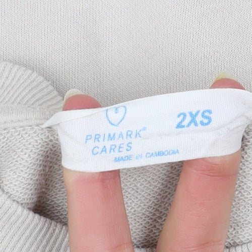 Primark Men’s Beige Graphic Art Pullover Sweatshirt XS